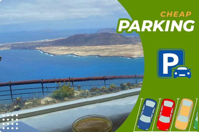Upptäcka parkeringsplatser på Lanzarote