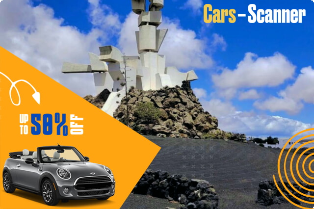 Thuê một chiếc xe mui trần ở Lanzarote: Hướng dẫn về chi phí