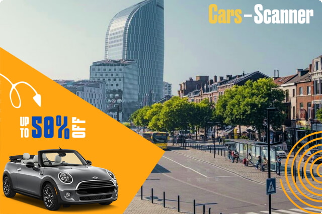 Een cabriolet huren in Luik: wat u kunt verwachten
