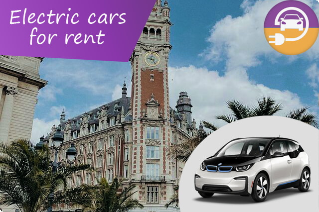 Eletrifique sua viagem: ofertas exclusivas de aluguel de carros elétricos em Lille