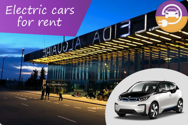 Eletrifique sua viagem: ofertas exclusivas de aluguel de carros elétricos no Aeroporto de Lleida