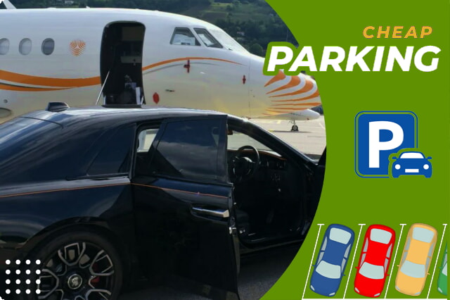Επιλογές στάθμευσης στο αεροδρόμιο του Λουγκάνο