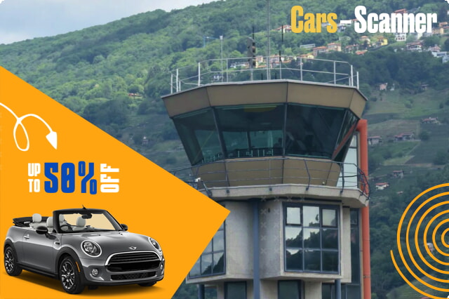 Alquilar un convertible en el aeropuerto de Lugano: qué esperar