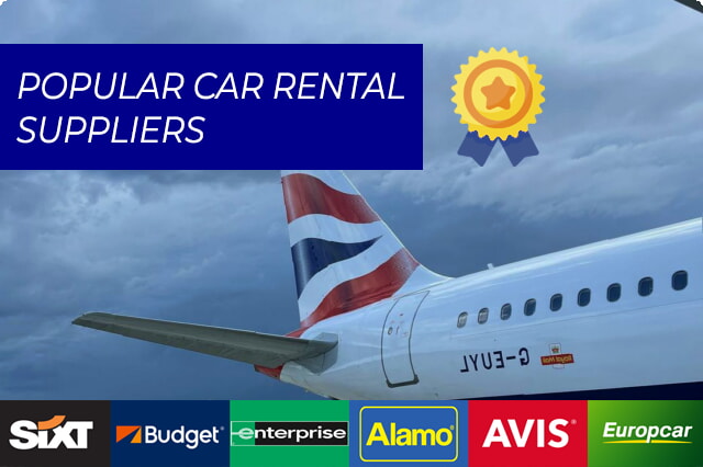Odkrijte najboljša podjetja za najem avtomobilov na letališču Lyon