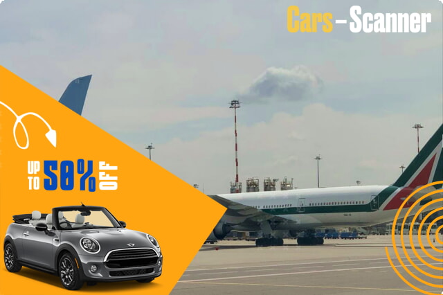 Thuê một chiếc xe mui trần tại sân bay Malpensa: Điều gì sẽ xảy ra