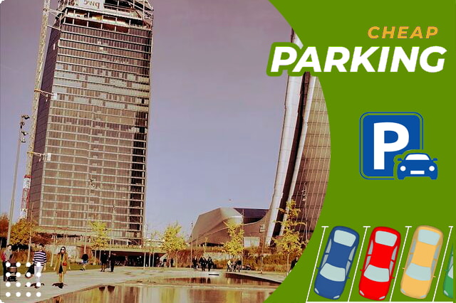 Iskanje popolnega mesta za parkiranje avtomobila v Milanu