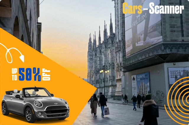 Een cabriolet huren in Milaan: wat u kunt verwachten