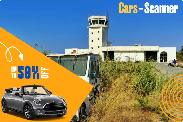 Een cabriolet huren op Milos Airport: wat u kunt verwachten