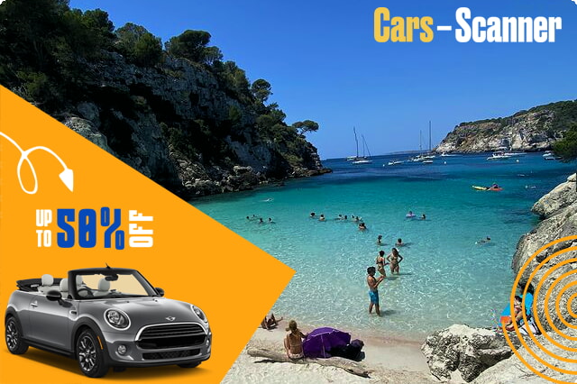 Leje af en cabriolet på Menorca: En guide til omkostninger og modeller