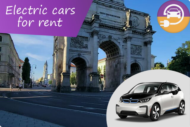 저렴한 전기 자동차 대여로 뮌헨 여행을 전기처럼 즐기세요