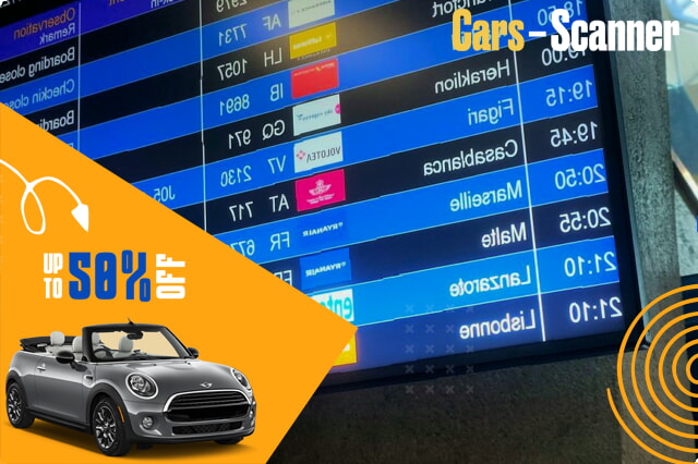 Ein Cabrio am Flughafen Nantes mieten: Was Sie erwartet