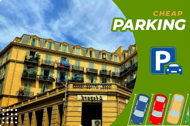 Nalezení perfektního místa pro zaparkování auta v Nice