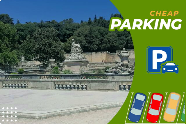 Znalezienie idealnego miejsca do parkowania w Nîmes