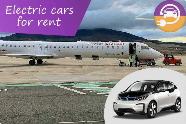 اجعل رحلتك كهربائية: عروض حصرية على تأجير السيارات الكهربائية في مطار بامبلونا