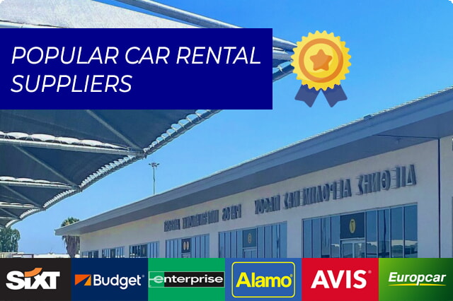 Descubra os melhores serviços de aluguel de automóveis no Aeroporto de Paphos