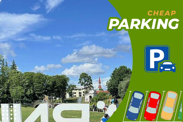 Iskanje popolnega mesta za parkiranje avtomobila v Pärnu