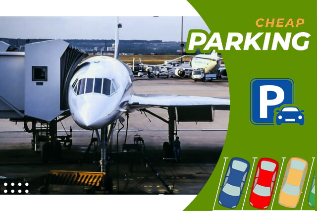 Opciones de estacionamiento en el aeropuerto de Patras
