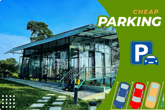 Iskanje popolnega mesta za parkiranje avtomobila v Penangu