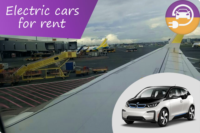 Įelektrinkite savo kelionę: išskirtiniai elektrinių automobilių nuomos pasiūlymai Perto oro uoste