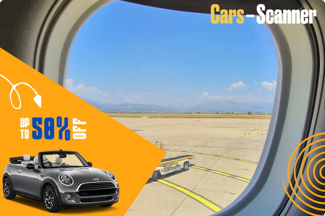 Een cabrio huren op de luchthaven van Podgorica
