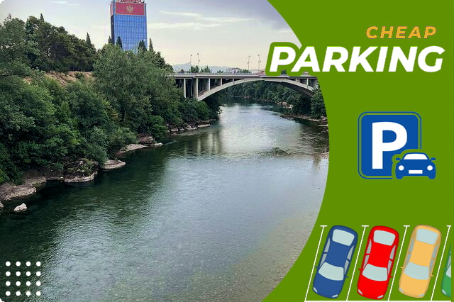 Iskanje popolnega mesta za parkiranje v Podgorici