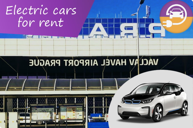 Eletrifique sua viagem: ofertas exclusivas de aluguel de carros elétricos no Aeroporto de Praga
