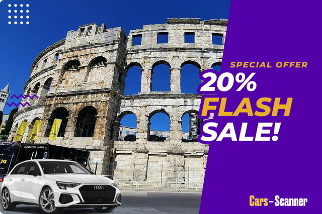 Why choose us for car rental in Pula