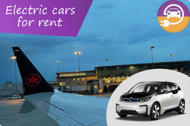 Điện khí hóa hành trình của bạn: Ưu đãi thuê ô tô điện độc quyền tại Sân bay Thành phố Quebec