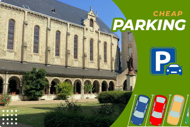 Iskanje popolnega mesta za parkiranje v Reimsu