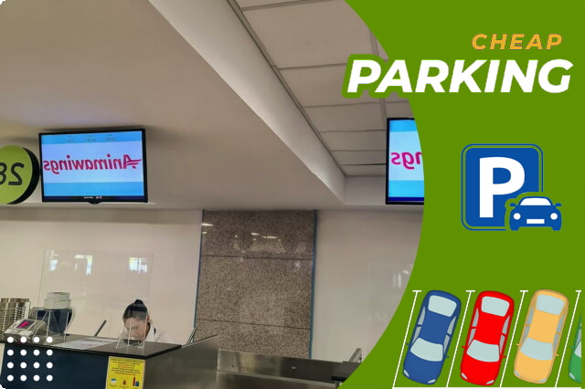 Parkeermogelijkheden op Rhodos Airport