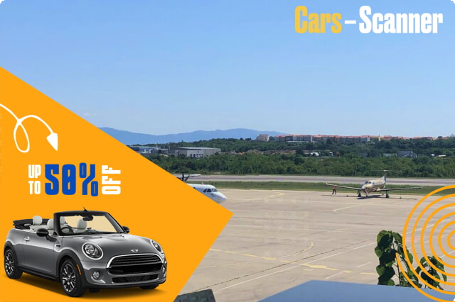 Pronájem kabrioletu na letišti Rijeka: Co můžete očekávat