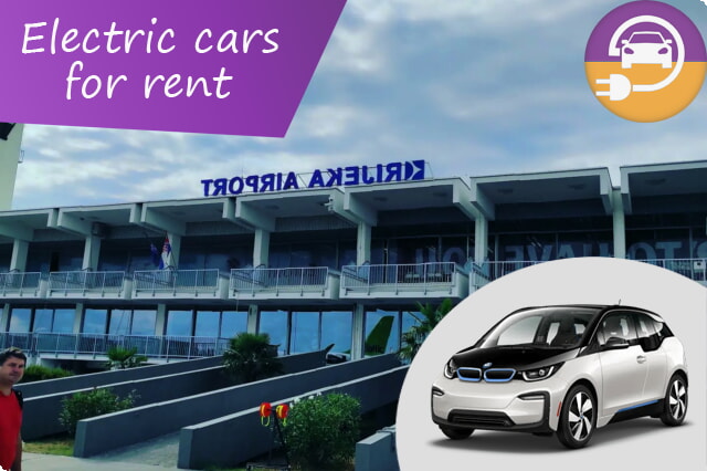 Electrifique su viaje: ofertas exclusivas de alquiler de coches eléctricos en el aeropuerto de Rijeka