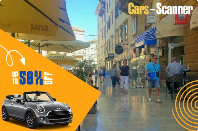 Thuê một chiếc xe mui trần ở Rijeka: Điều gì sẽ xảy ra về giá cả