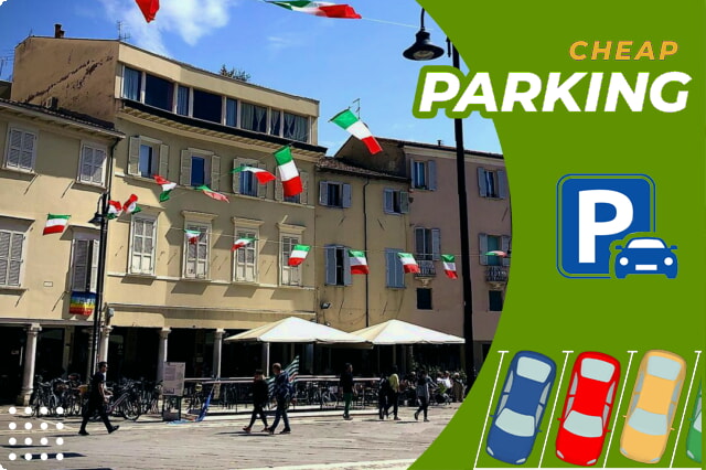 Finne det perfekte stedet å parkere i Rimini