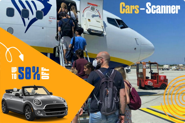 Наемане на кабриолет на летище Чампино: Какво да очаквате