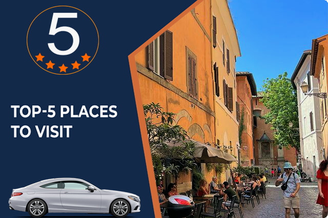 Explorer les options de location de voiture en aller simple à Rome