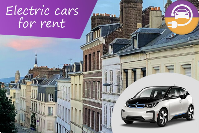 旅を楽しくする: ルーアンの電気自動車レンタルの限定セール