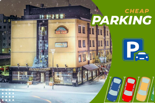 De perfecte plek vinden om te parkeren in Rovaniemi
