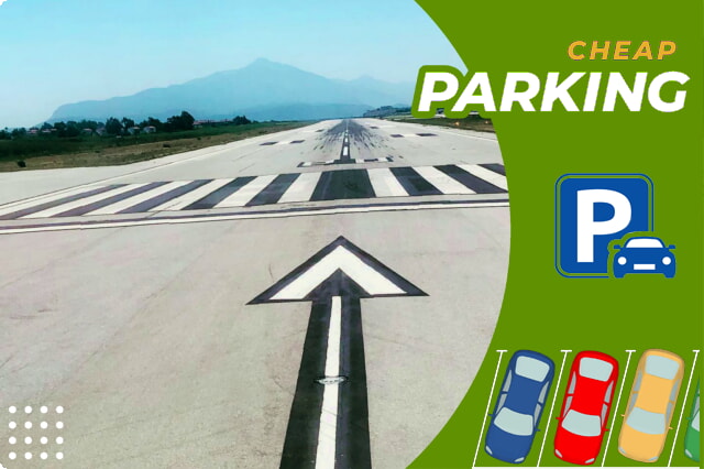 Možnosti parkování na letišti Samos