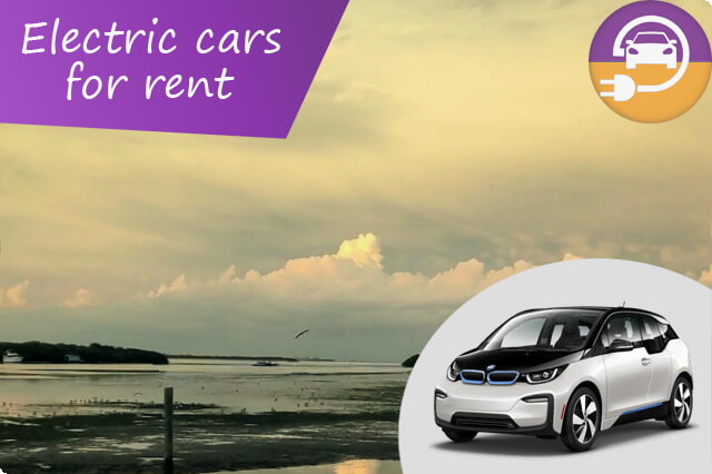 Eletrifique sua jornada em Sarasota com aluguel de carros elétricos a preços acessíveis