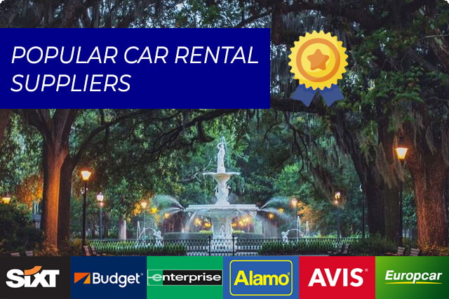 Odkryj najlepsze firmy wynajmujące samochody w Savannah