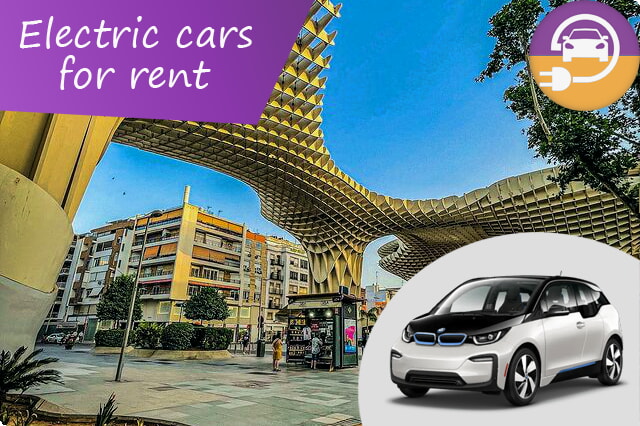 Eletrifique sua viagem: ofertas de aluguel de carros elétricos em Sevilha