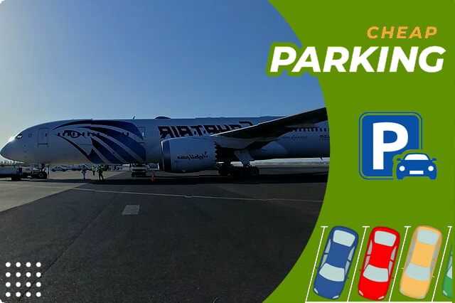 Opções de estacionamento no aeroporto de Sharm El-Sheikh