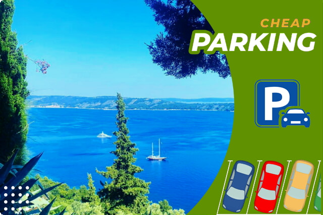Finn det perfekte stedet å parkere bilen i Split