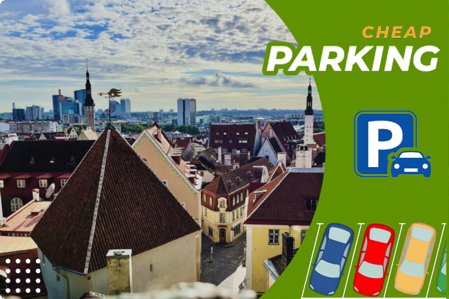 De perfecte plek vinden om te parkeren in Tallinn