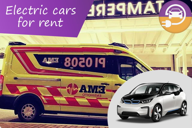 Electrifique su viaje: ofertas exclusivas en alquiler de coches eléctricos en el aeropuerto de Tampere