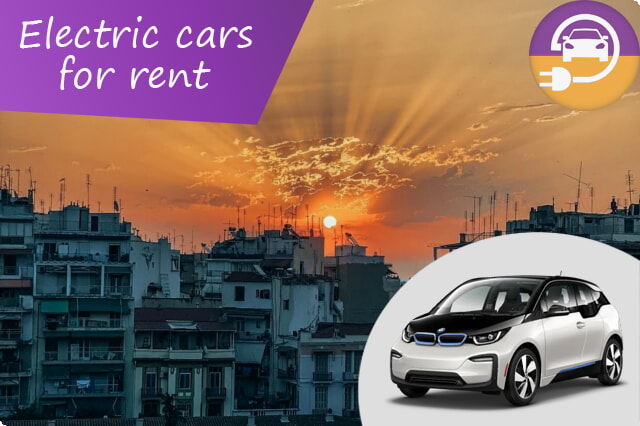 Eletrifique sua jornada: aluguel de carros elétricos a preços acessíveis em Thessaloniki