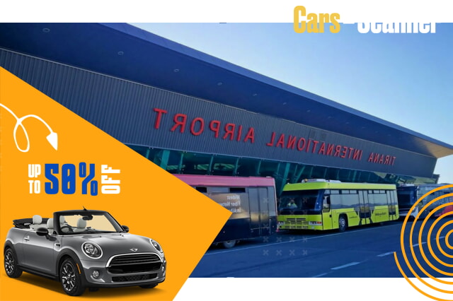 Renting a Convertible at Tirana Airport: What to Expect