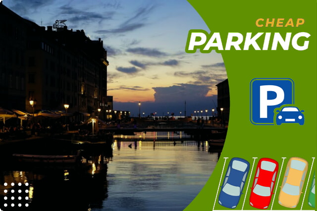 Find parkering i den charmerende by Trieste