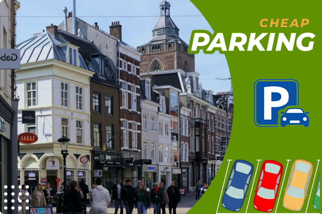 Nalezení perfektního místa k zaparkování v Utrechtu